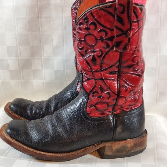 Logan Boot Company Ostrich Boots - Picture 3 of 9